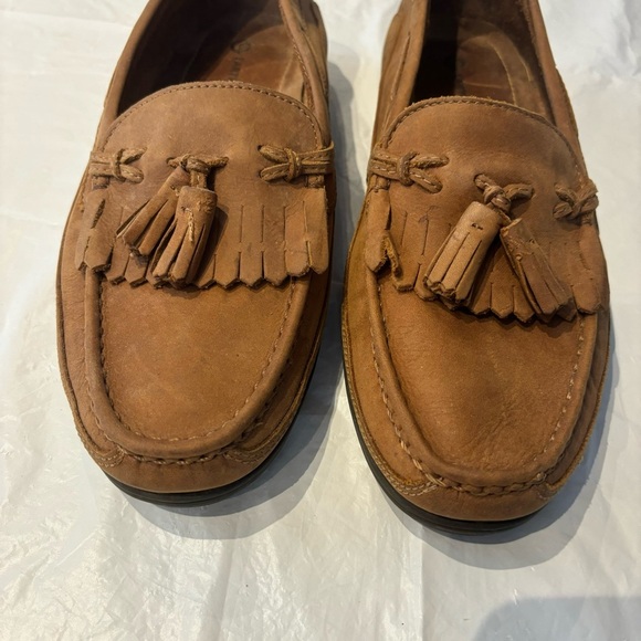 Earth Shoes Manning leather tassel loafers brown SZ 9.5 D NWOT NO BOX main image 10